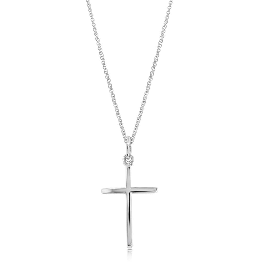 Thin Cross Pendant Necklace