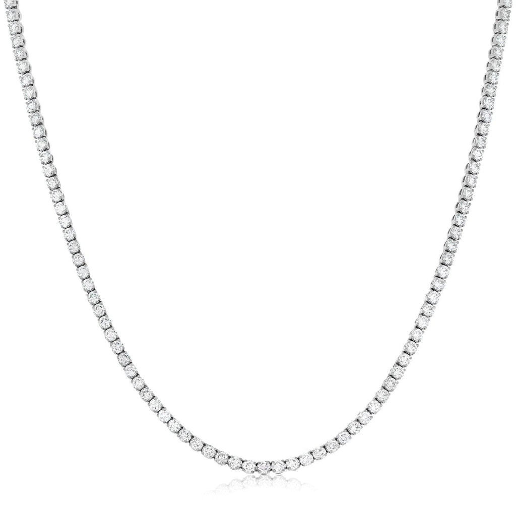 13 Carat Diamond Tennis Necklace