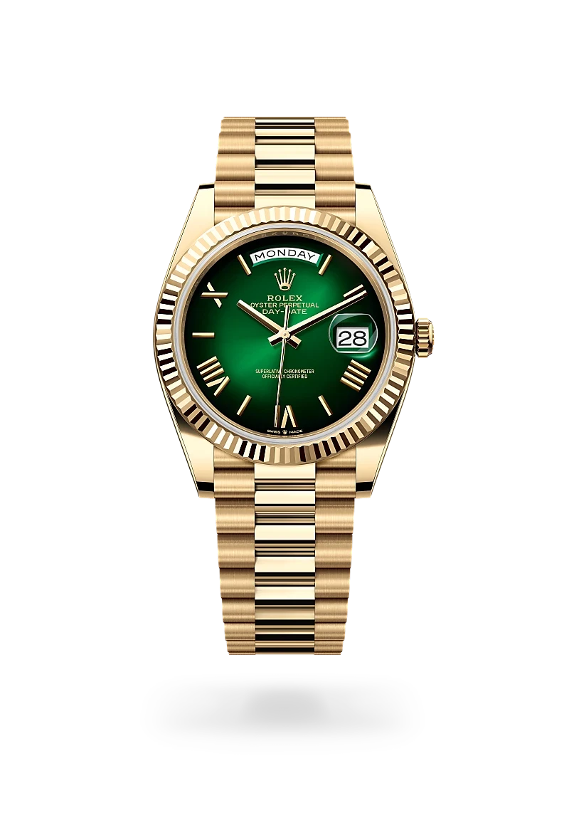 Rolex Day-Date 40 Oyster, 40 mm, yellow gold M228238-0069 – Reis