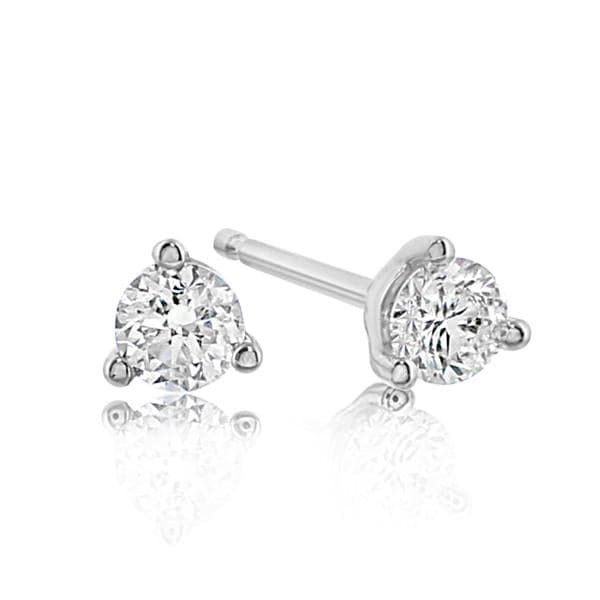 7/8 Carat Diamond Stud Earrings