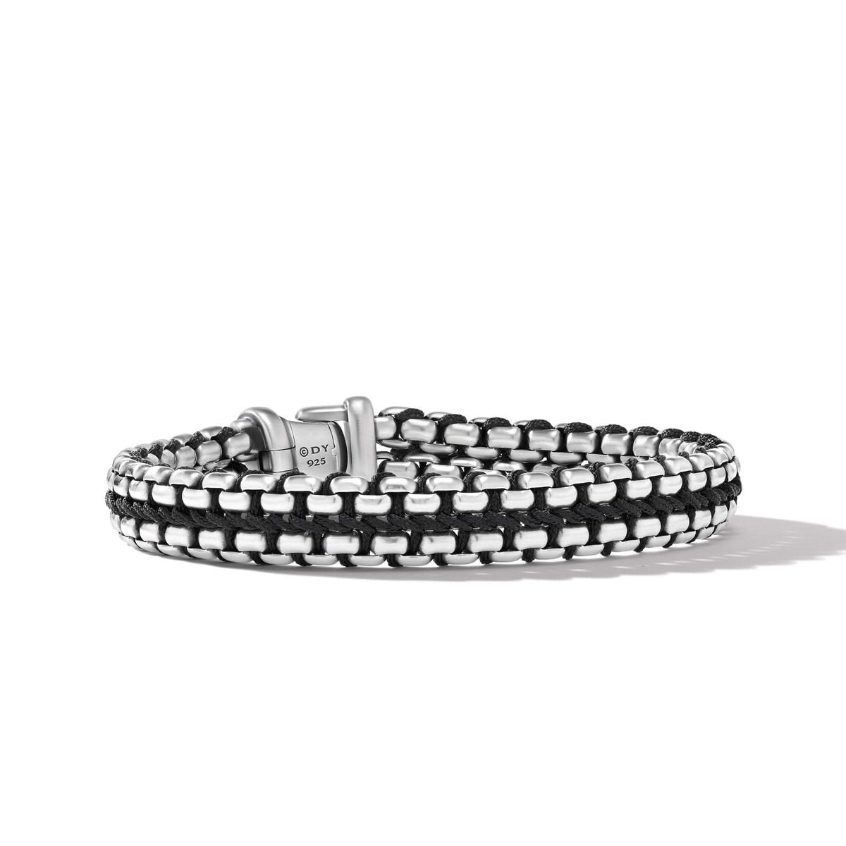 Woven Box Chain Bracelet in Black – Reis-Nichols Jewelers