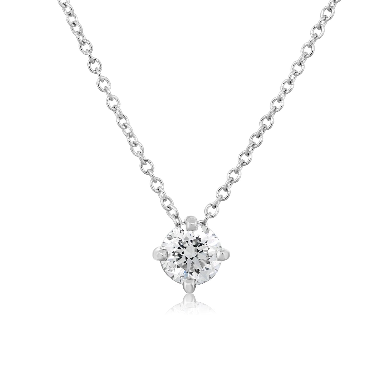 Buy Royal Solitaire Necklace | Gold Plated – PALMONAS