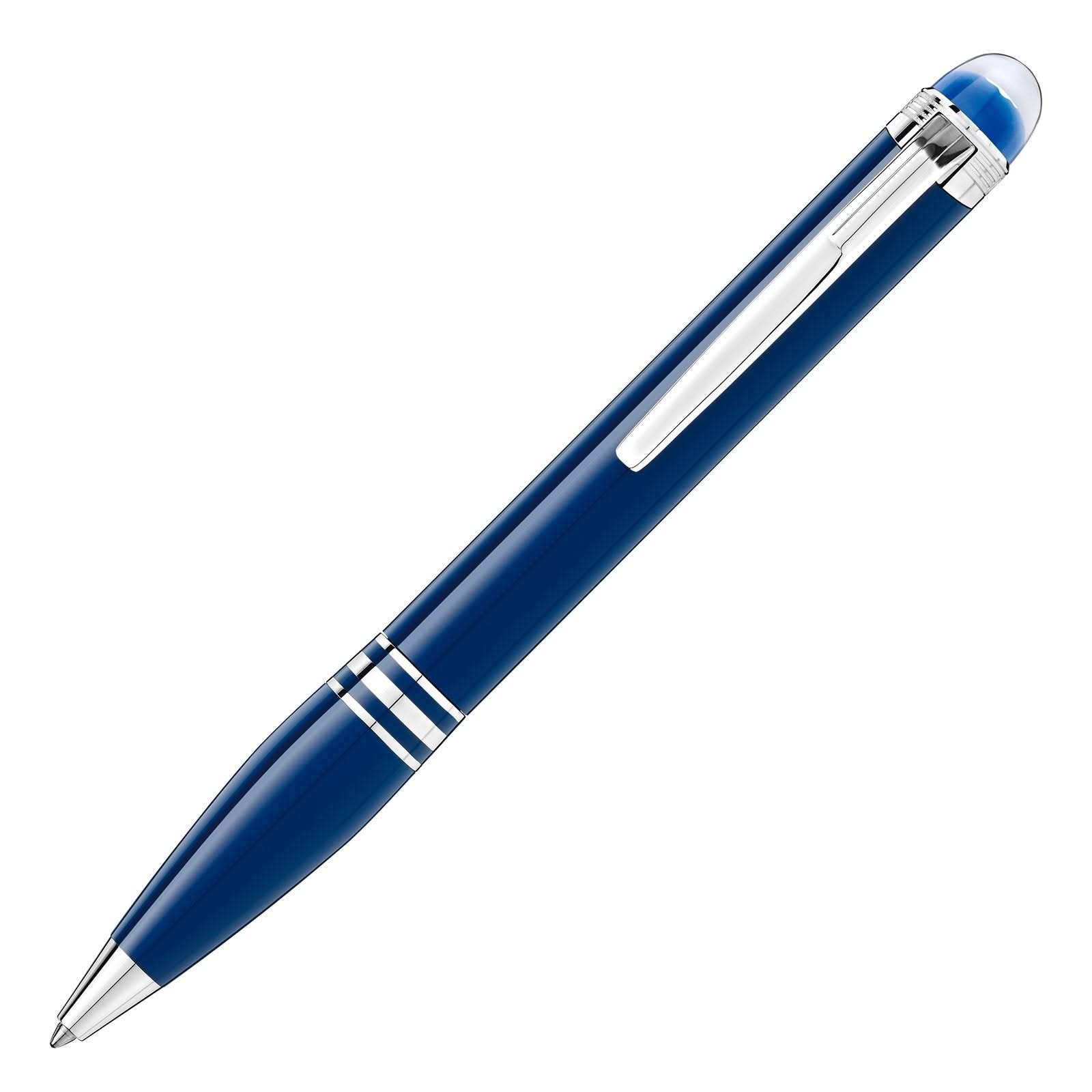 Mont Blanc ボールペン　BluePlanet MONTBLANC Blue Planet Doué Ballpoint Pen – Reis-Nichols Jewelers
