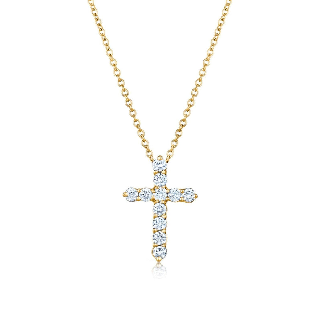 KWIAT Diamond Cross Necklace