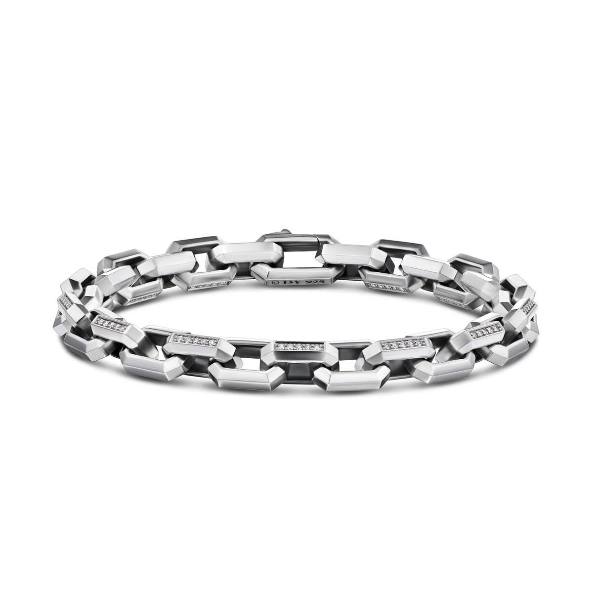 DAVID YURMAN Streamline® Heirloom Chain Link Bracelet in Sterling Silv ...