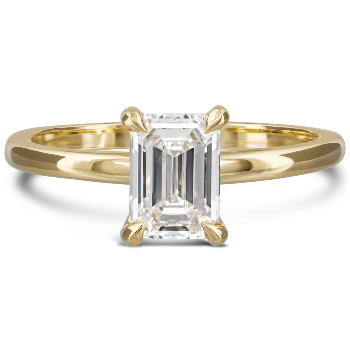 14K Yellow Gold 1.20Ct Diamond Solitaire – Reis-Nichols Jewelers
