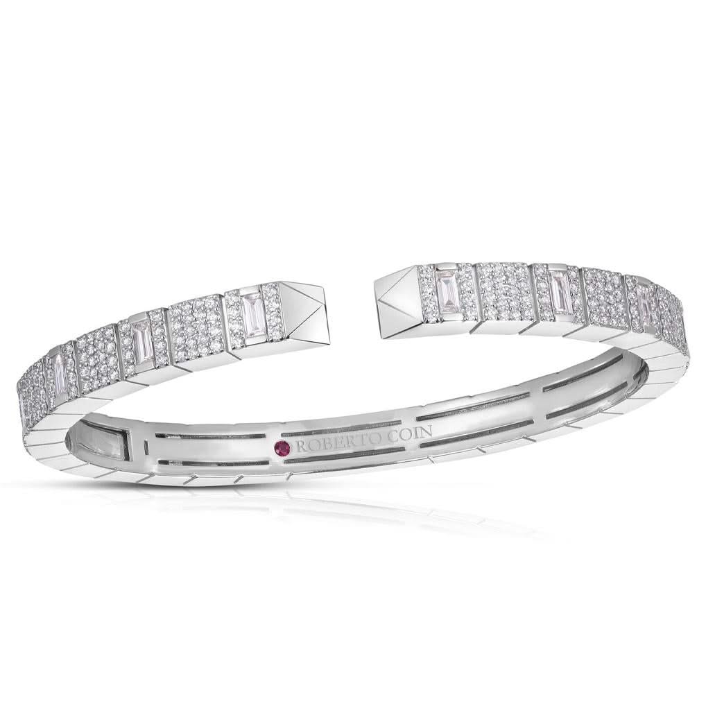 ROBERTO COIN Obelisco Diamond Bangle