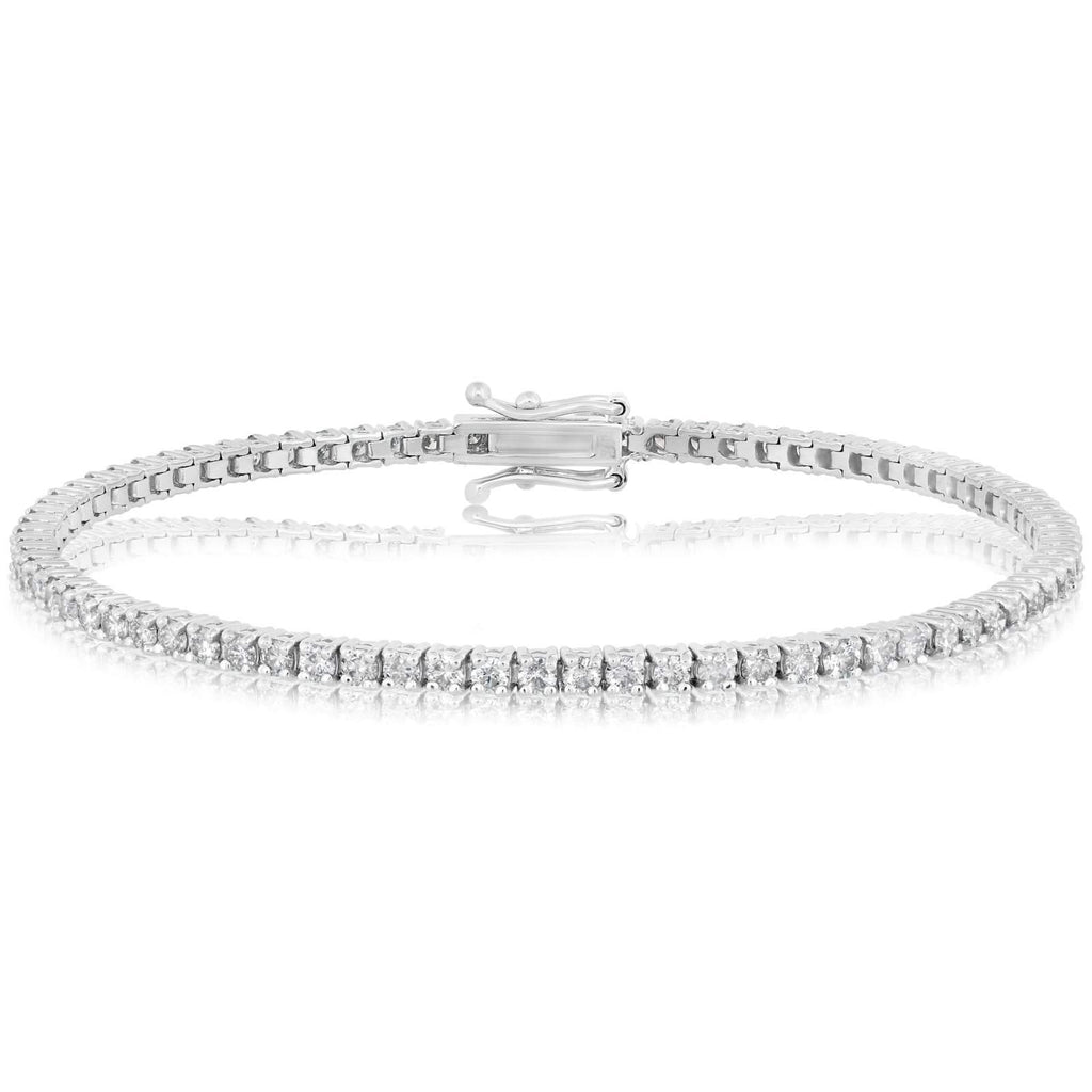 2 1/2 Carat Diamond Tennis Bracelet