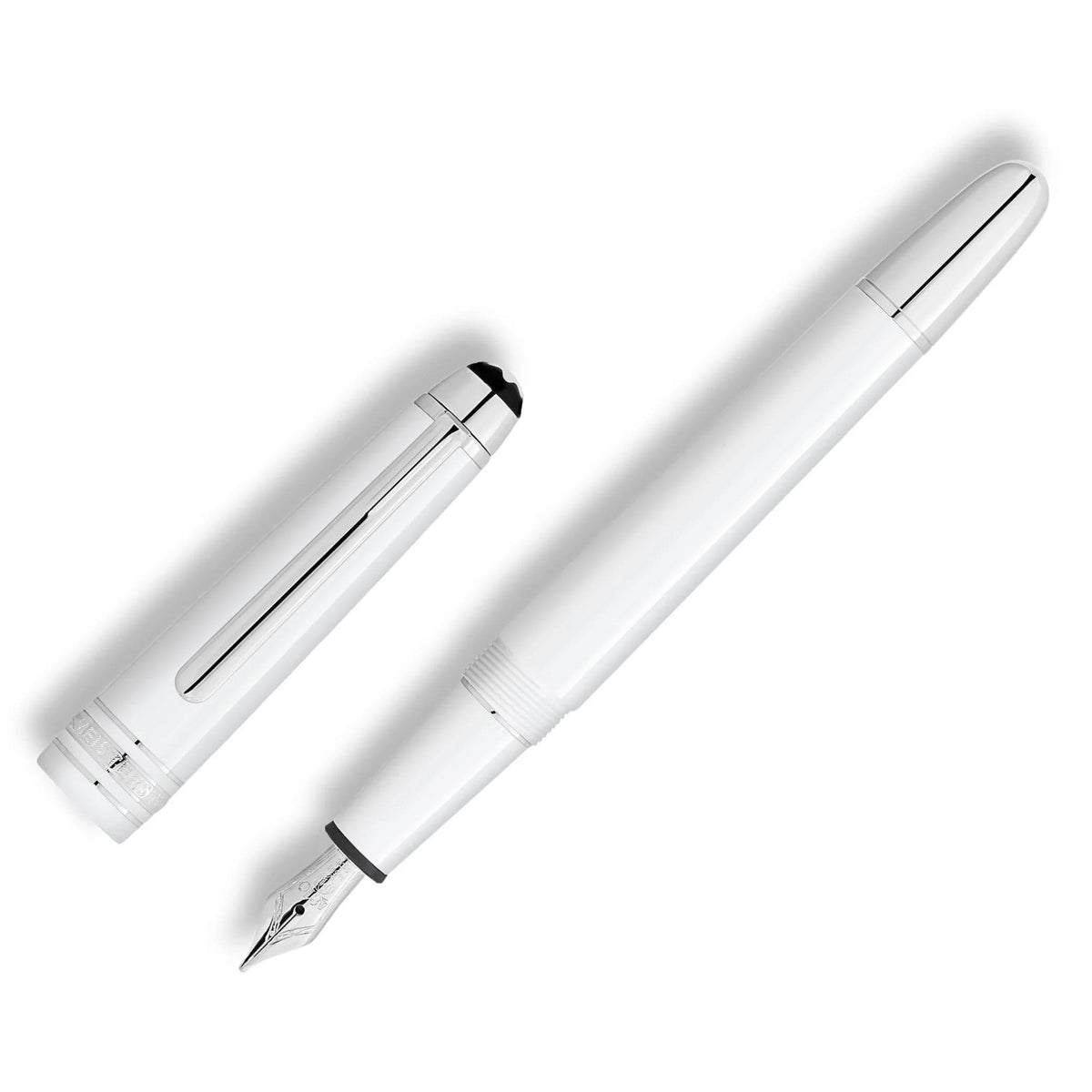 MONTBLANC Meisterstück Classique Platinum-Coated Fountain Pen