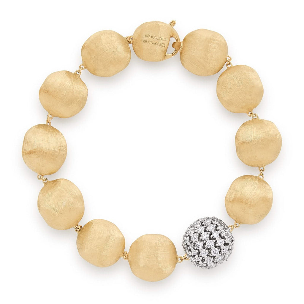 MARCO BICEGO Diamond Ball Bracelet