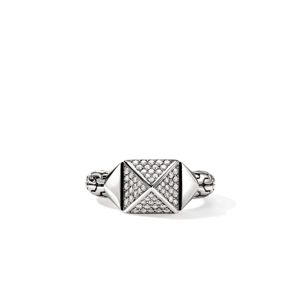 JOHN HARDY Icon Stud Diamond Ring