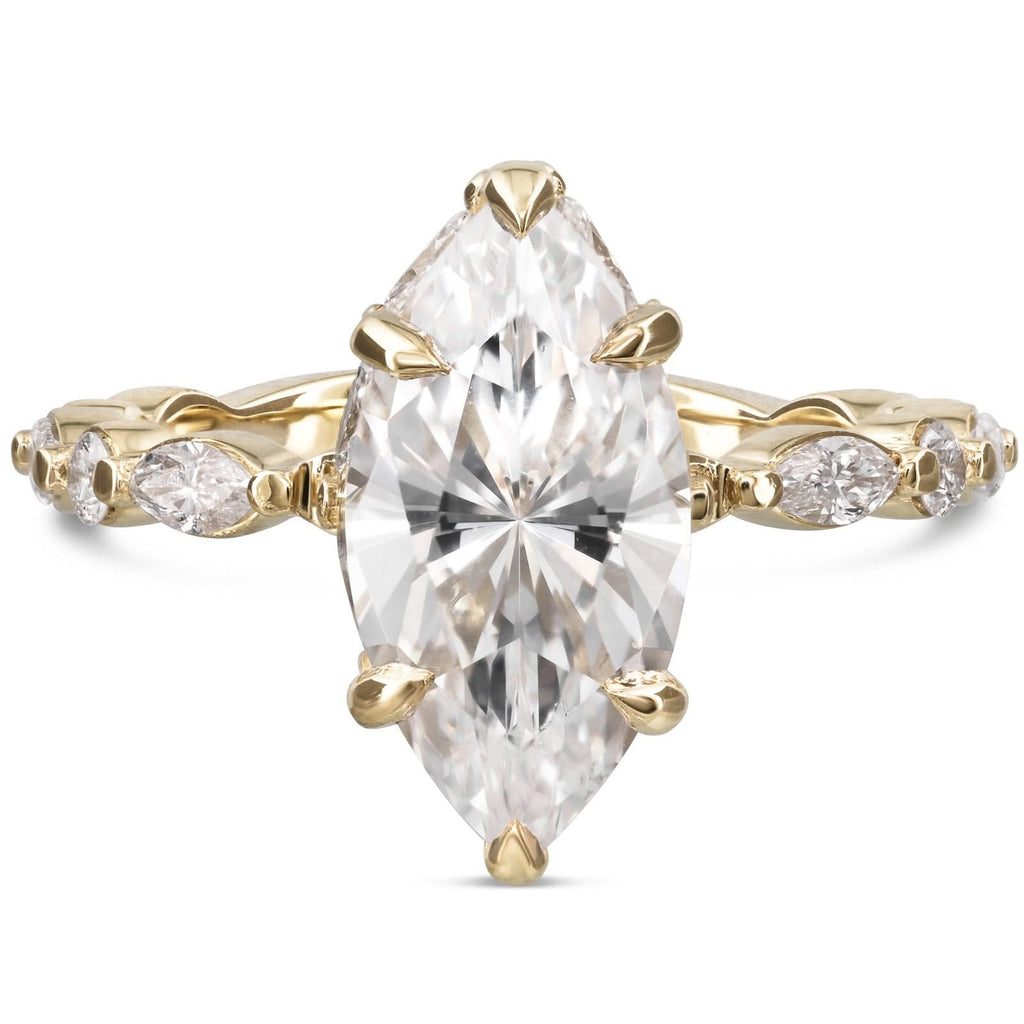 modern diamond dress rings Modern Diamond Fashion Ring FR733