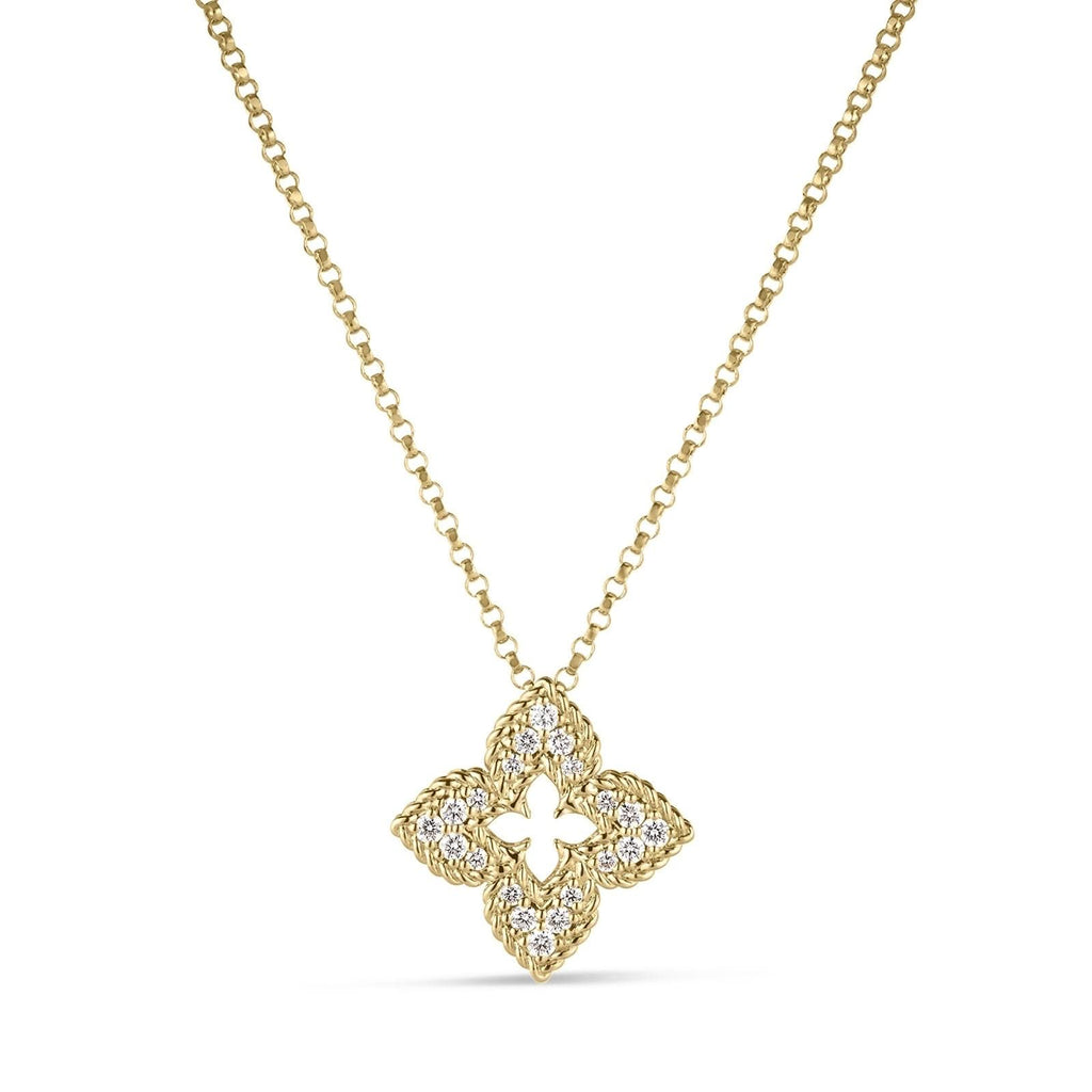 ROBERTO COIN Small Diamond Venetian Princess Pendant