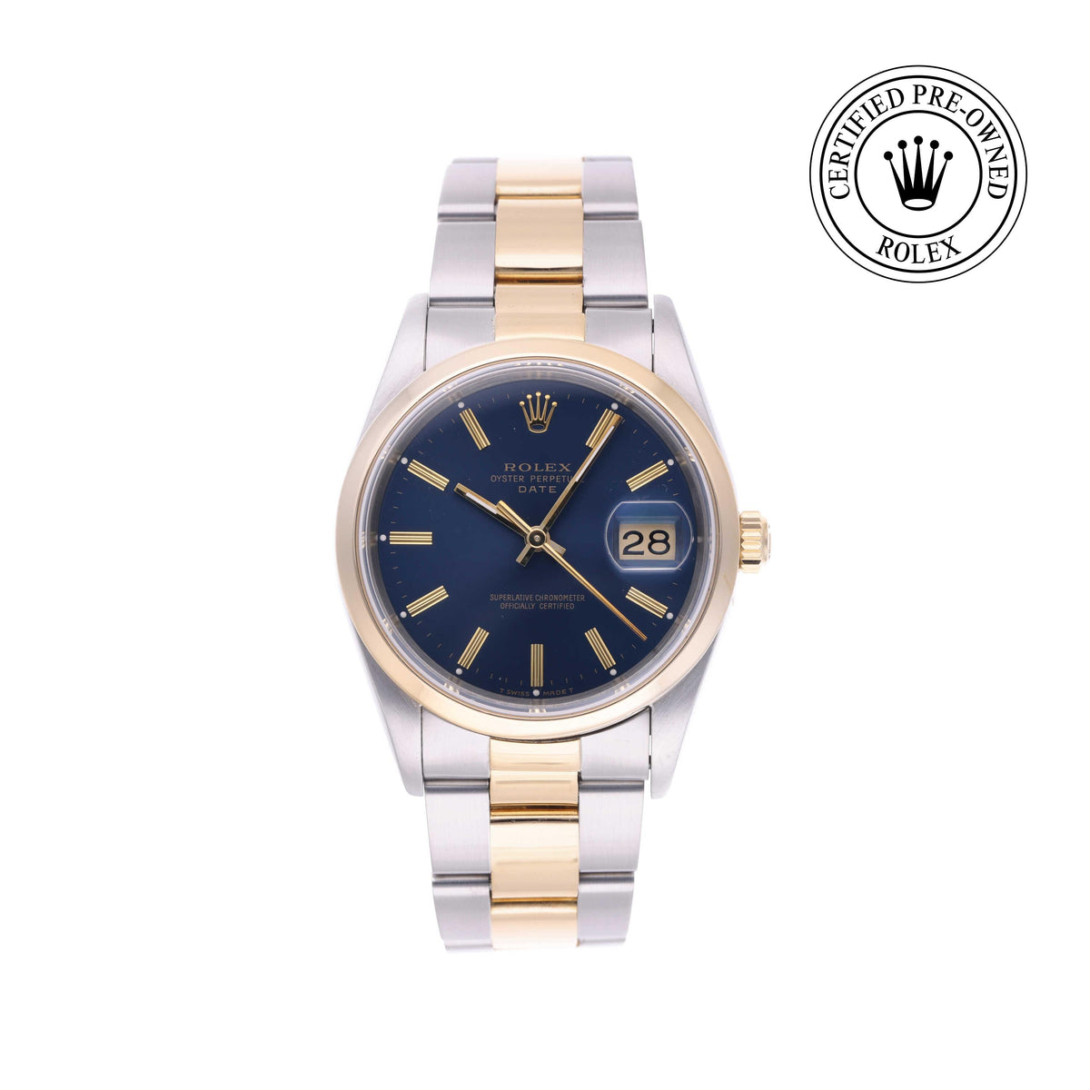 Rolex Certified Pre-Owned Oyster Perpetual Date 34