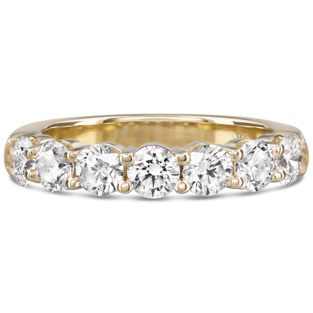 1 Carat Round Diamond Wedding Band