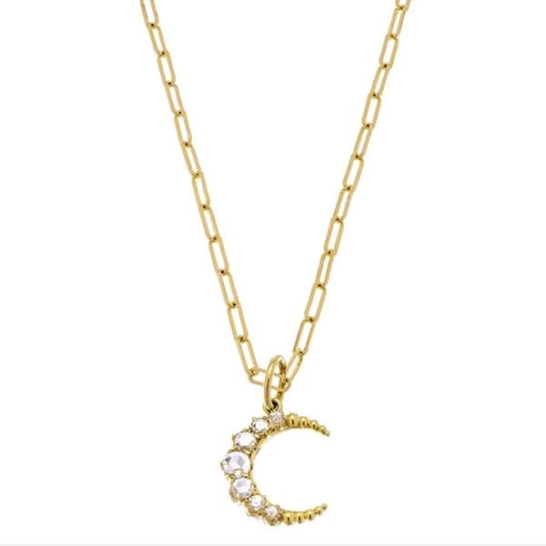 SETHI COUTURE Crescent Moon Pendant