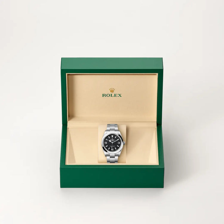 Rolex Explorer 36 Oyster, 36 mm, Oystersteel M124270-0001 – Reis