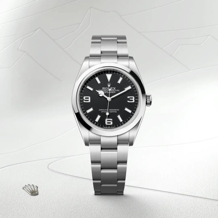 Rolex Explorer 36 Oyster, 36 mm, Oystersteel M124270-0001 – Reis