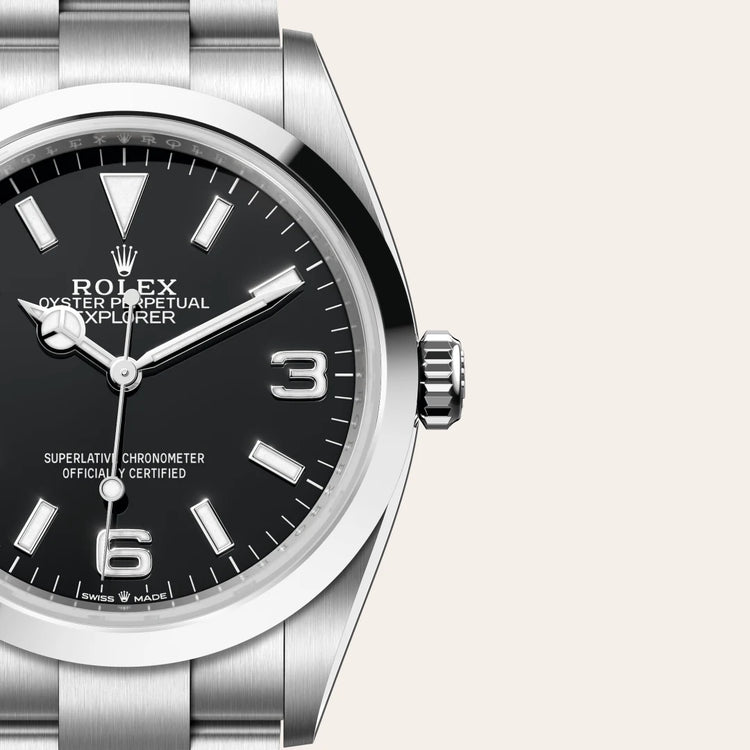 Rolex Explorer 36 Oyster, 36 mm, Oystersteel M124270-0001 – Reis