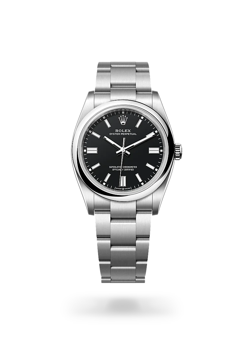 Rolex Oyster Perpetual 36 in Oyster, 36 mm, Oystersteel