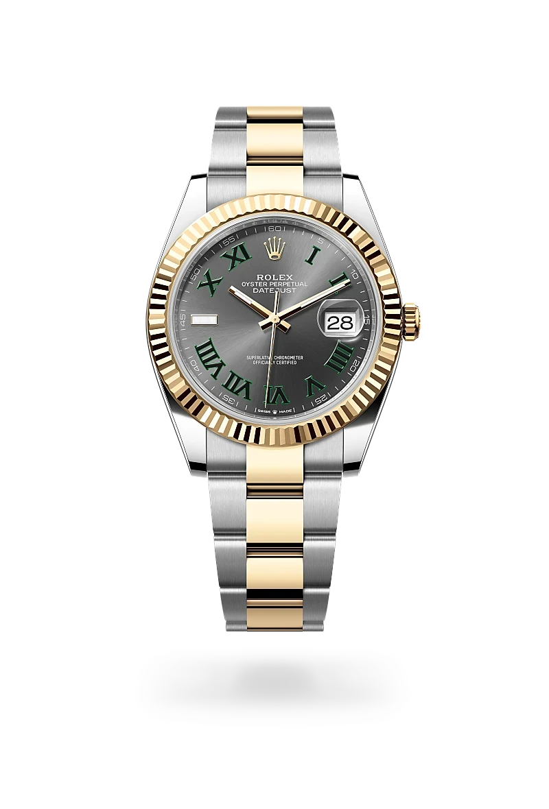 Rolex Datejust 41 in Oyster, 41 mm, Oystersteel and yellow gold