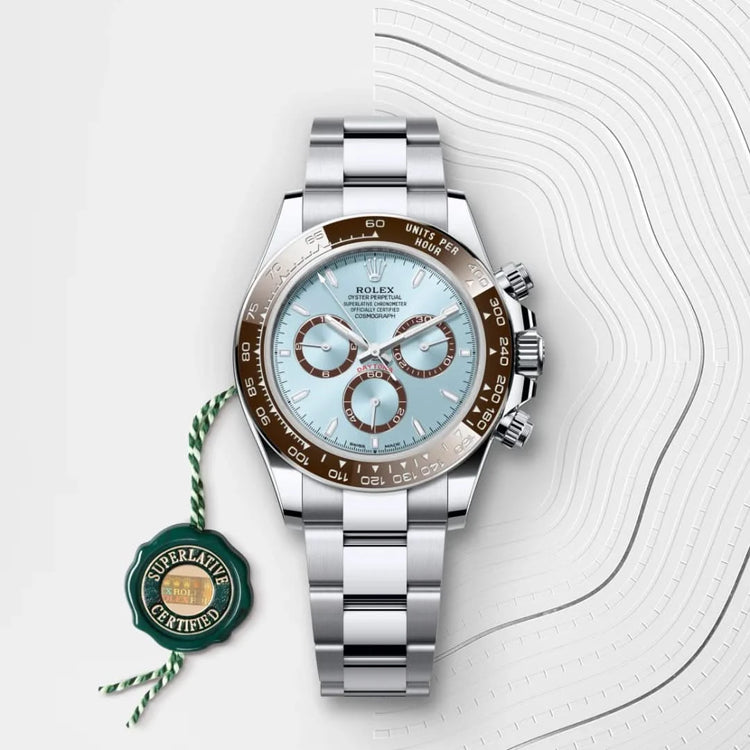 Rolex Cosmograph Daytona Oyster, 40 mm, platinum M126506
