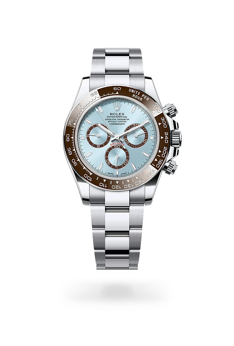Rolex Cosmograph Daytona in Oyster, 40 mm, platinum