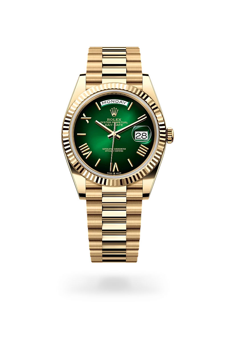 Rolex Day-Date 40 Oyster, 40 mm, yellow gold M228238-0069 – Reis