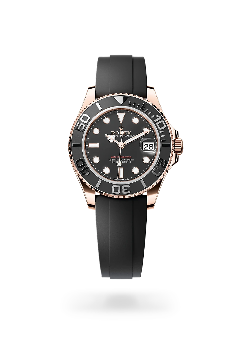Rolex Yacht-Master 37 in Oyster, 37 mm, Everose gold
