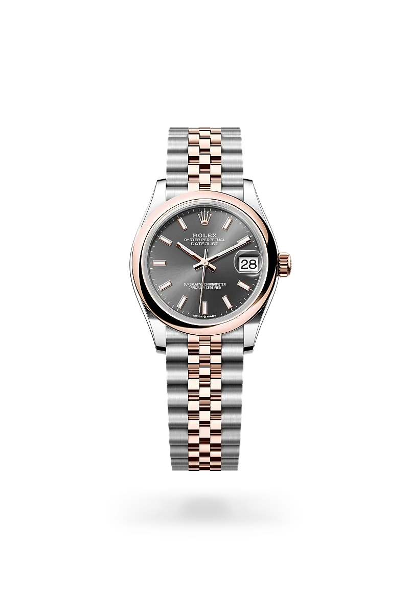 Rolex Datejust 31 in Oyster, 31 mm, Oystersteel and Everose gold