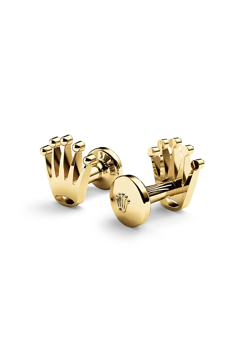 Rolex Cufflinks in Yellow gold