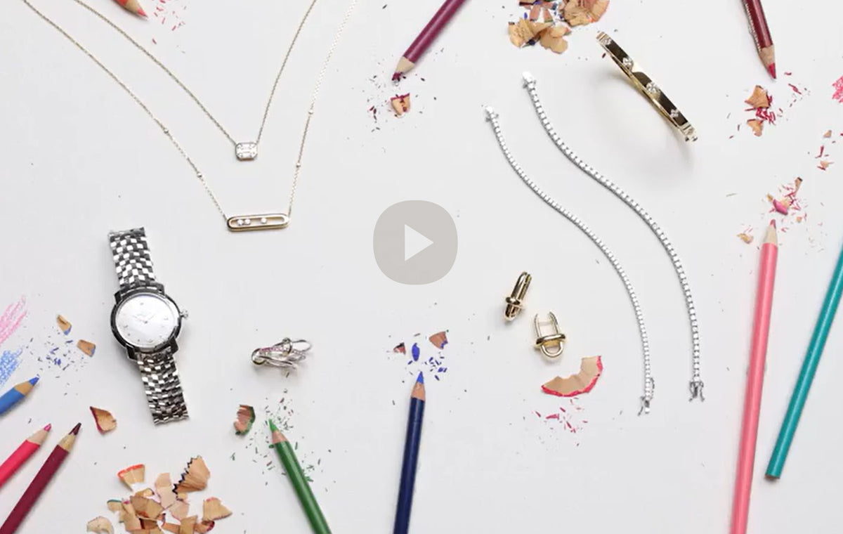 Screenshot of the final spread as laid out in the timelapse video of Hannah's Mother's Day Must-Haves.