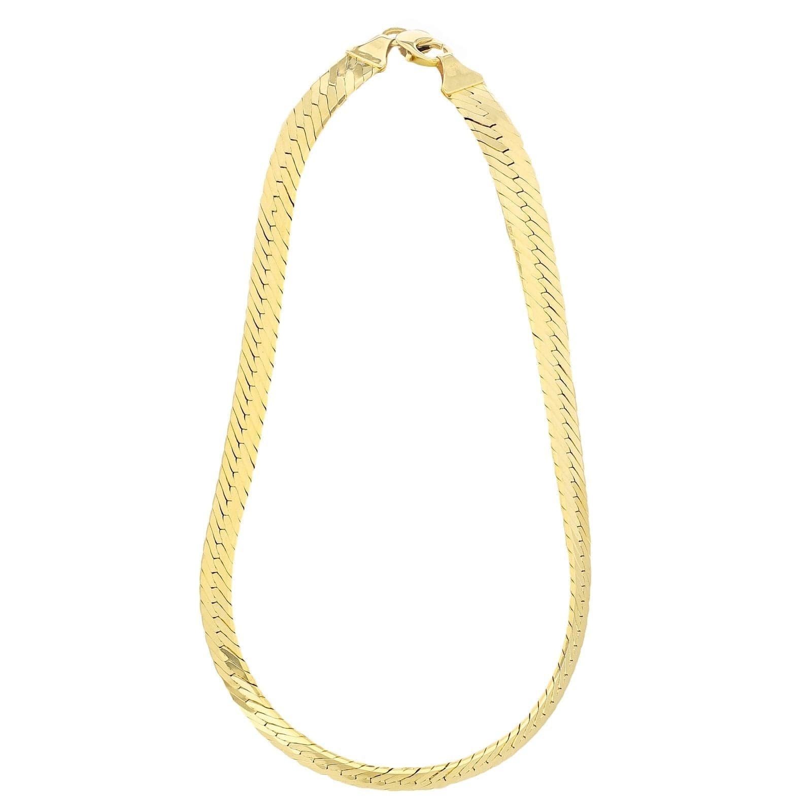 Herringbone Chain 5mm - Gold RG162 – rgmntco