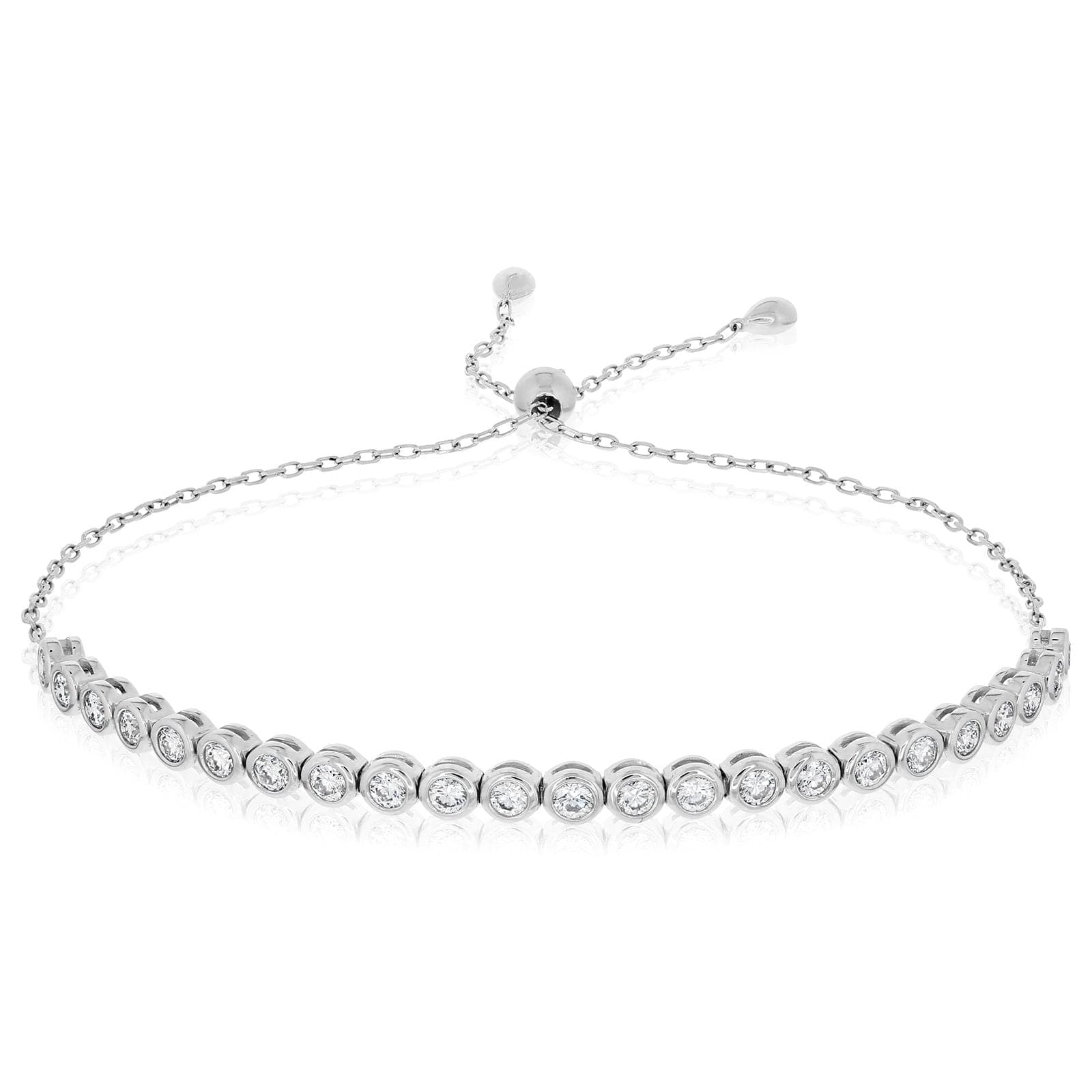 Petals Adjustable Diamond Bracelet Jewellery India Online - CaratLane.com