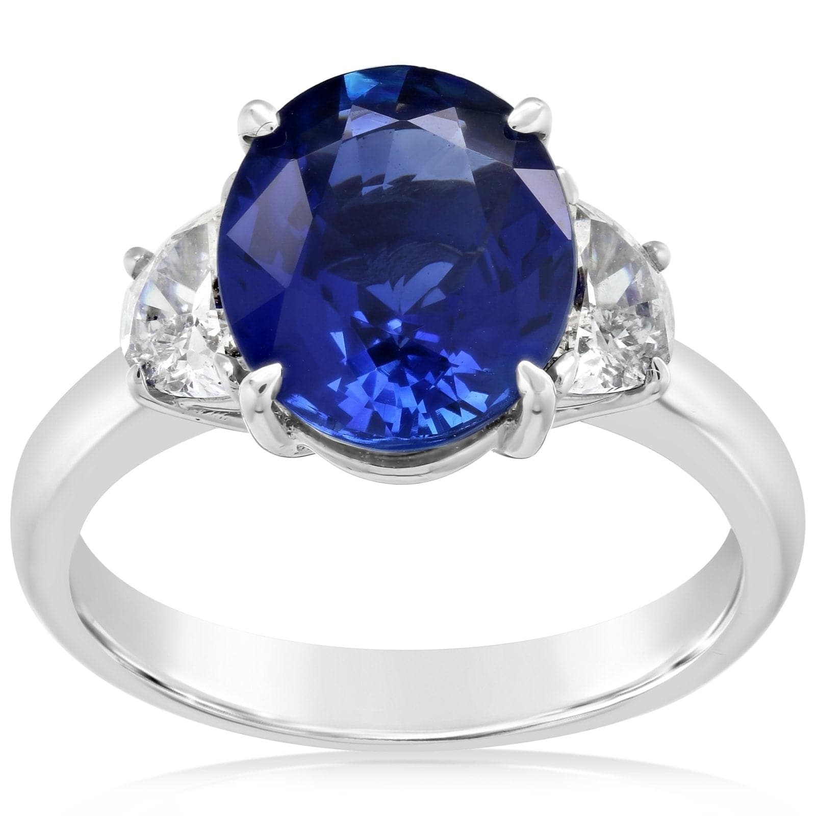 Sapphire Moon Ring