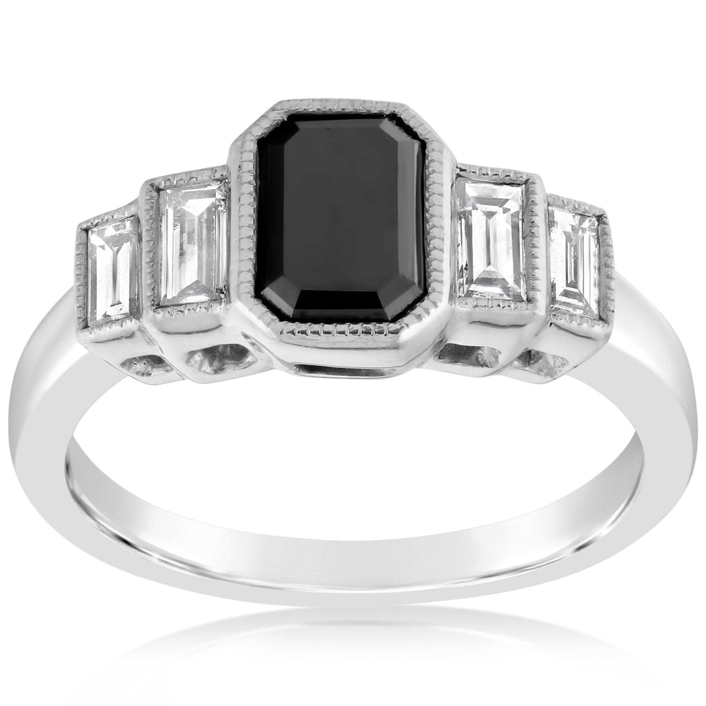 SETHI COUTURE 1.68 Carat Black & White Diamond Ring