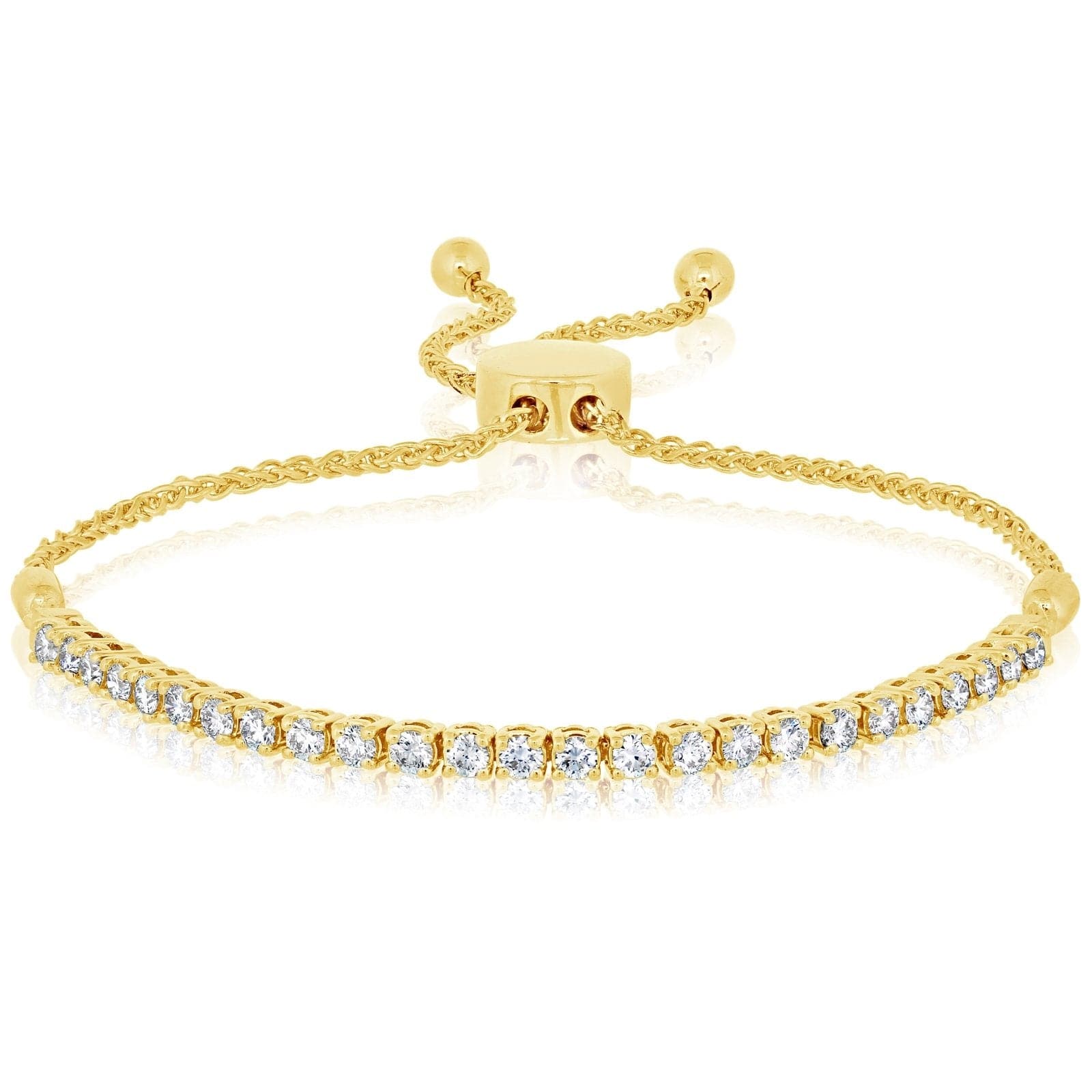 Zales Diamond 14 k Gold and Diamond bracelet | eBay