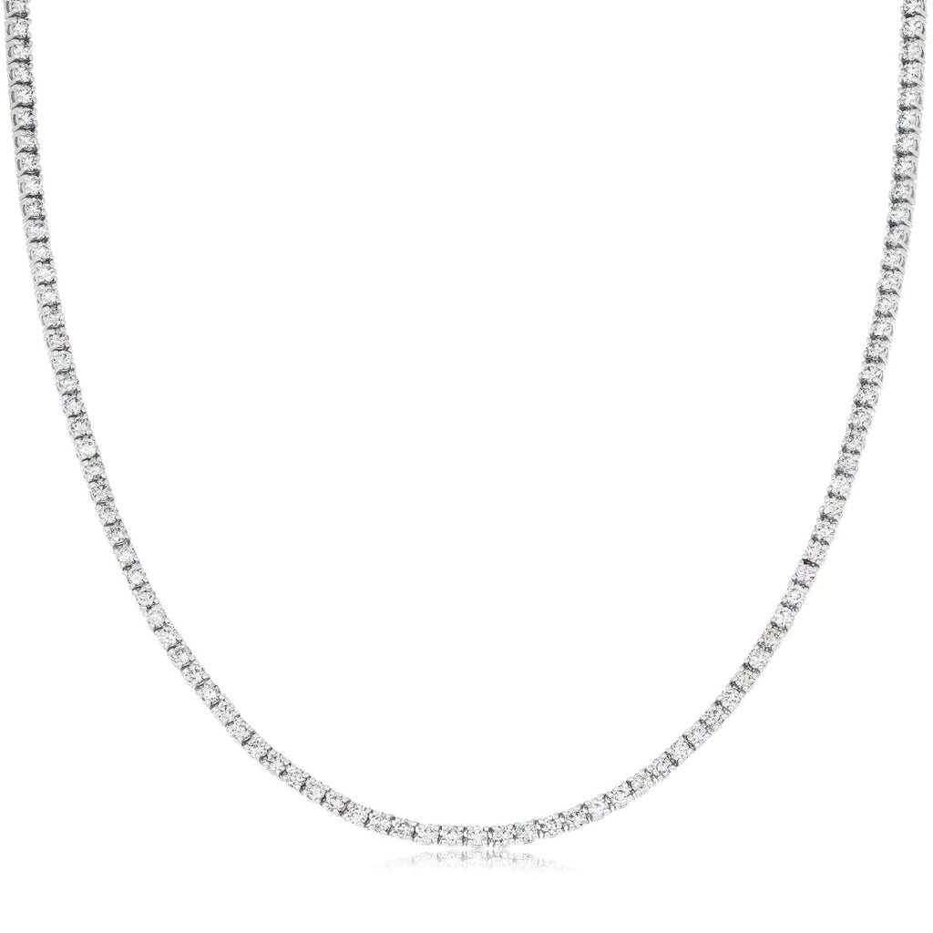 5.32 Carat Diamond Tennis Necklace
